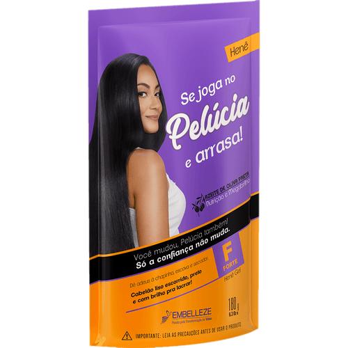 Henê Gel Pelúcia Pouch Forte 180g