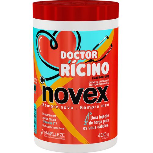 Creme de Tratamento Novex Doctor Rícino 400g