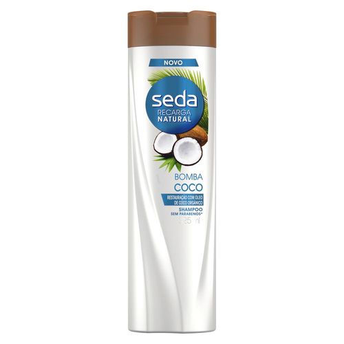 Shampoo Seda Recarga Natural Bomba Coco 325ml
