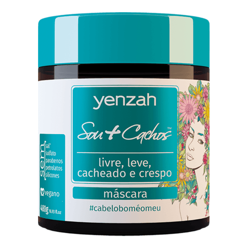 Máscara Umectante Yenzah Sou+ Cachos 480g