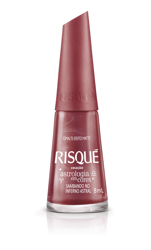 Esmalte Risqué Astrologia em Cores Sambando No Inferno Astral 8ml