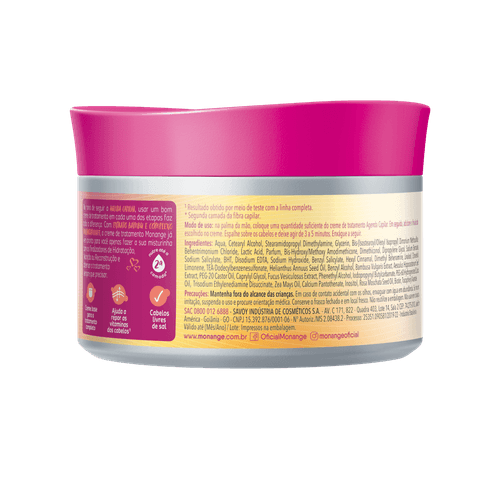 Creme de Tratamento Monange Agenda Capilar 300g