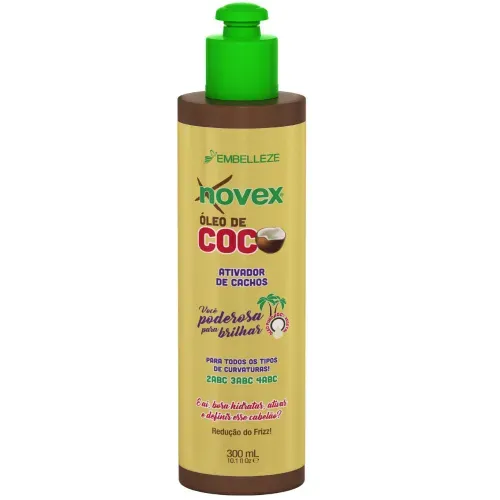 Ativador de Cachos Novex Óleo de Coco 300ml