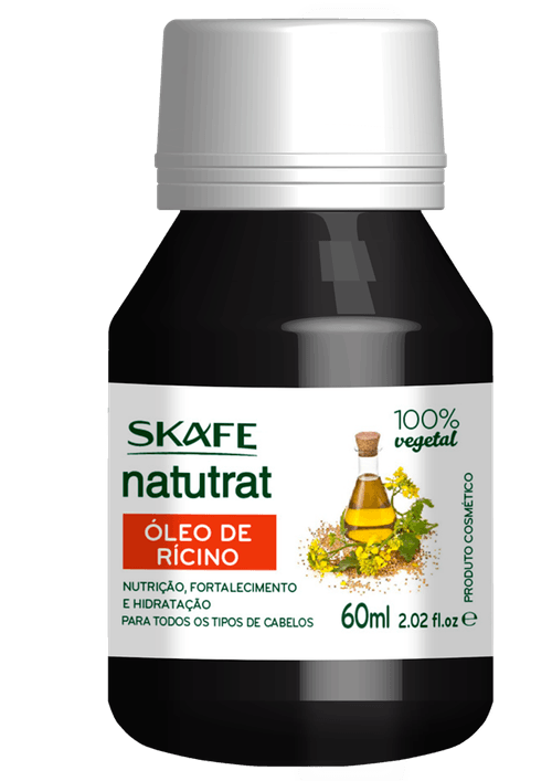 Óleo Capilar Skafe Natutrat Óleo de Rícino 60ml