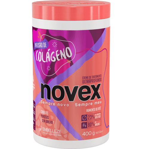 Creme de Tratamento Novex Infusão de Colágeno 400g