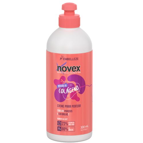 Creme para Pentear Novex Infusão de Colágeno 300ml