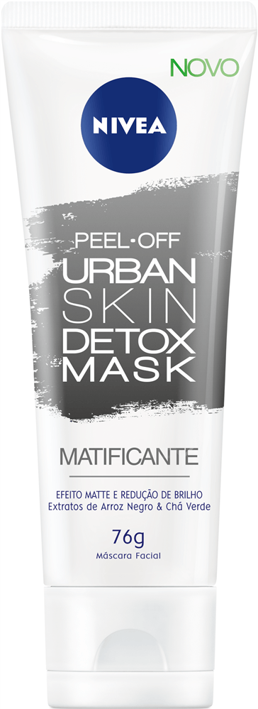 Máscara Facial Nivea Peel Off Urban Skin Detox Mask Matificante 150ml