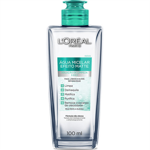 Água Micelar L'oréal Efeito Matte 100ml