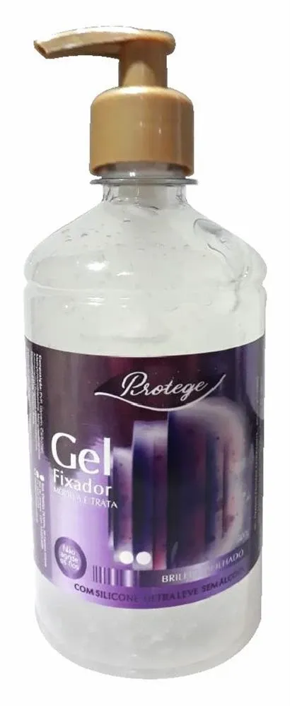 Gel Fixador Protege Brilho Molhado 500g