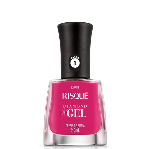 Esmalte Cremoso Risqué Diamond Gel Creme de Pitaya 9,5ml