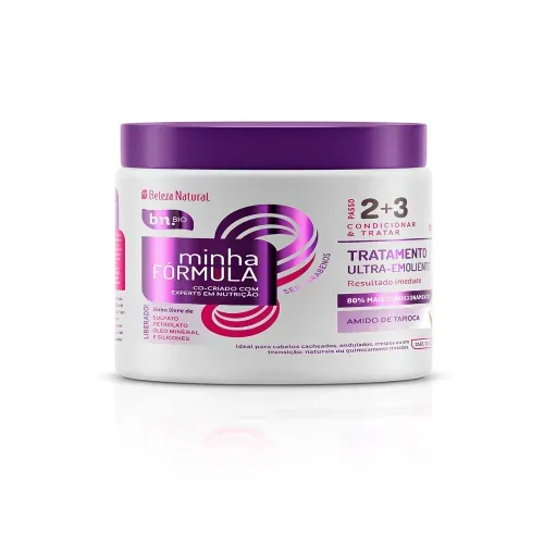 Tratamento Ultra-Emoliente Beleza Natural Minha Fórmula 500g