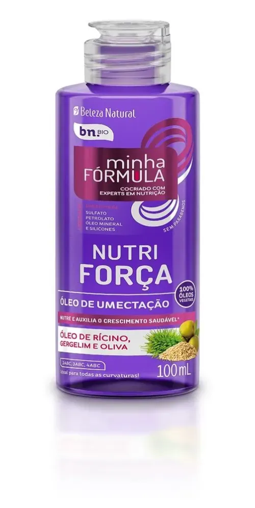 Óleo de Umectação Beleza Natural Minha Fórmula Nutri Força 100ml