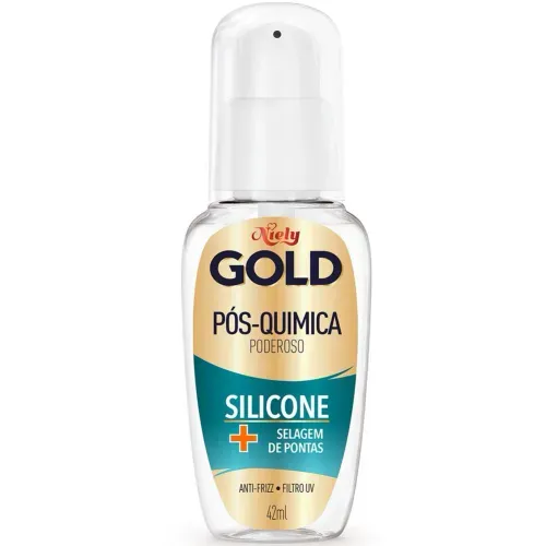 Silicone Reparador de Pontas Niely Gold Pós-Química Selagem de Pontas 42ml