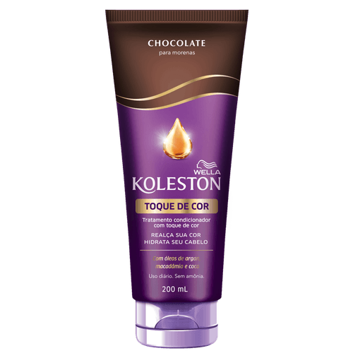 Tratamento Condicionador Koleston Toque de Cor Chocolate 200ml