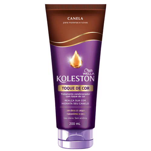 Tratamento Condicionador Koleston Toque de Cor Canela 200ml