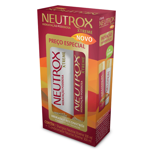 Kit Shampoo + Condicionador Neutrox Xtreme 300ml