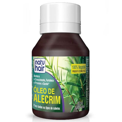 Óleo Capilar Natu Hair Óleo de Alecrim 60ml