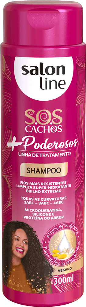 Shampoo Salon Line SOS Cachos +Poderosos 300ml