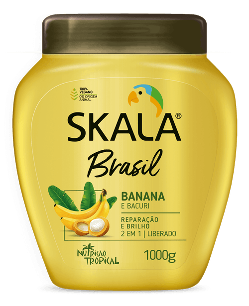 Creme de Tratamento Skala Brasil Banana e Bacuri 1kg