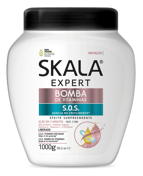 Creme de Tratamento Skala Expert Bomba de Vitaminas 1kg