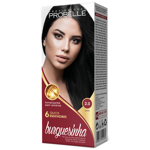 Tonalizante Probelle Burguesinha 2.0 Preto 50ml