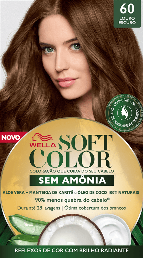 Tintura Soft Color Louro Escuro 60