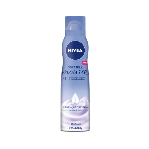Hidratante Nivea Mousse Soft Milk 200ml