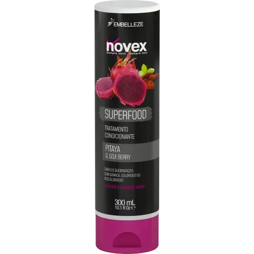 Condicionador Novex Superfood Pitaya & Goji Berry 300ml