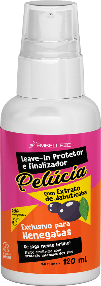 Leave-in Protetor e Finalizador Pelúcia Extrato de Jabuticaba 120ml