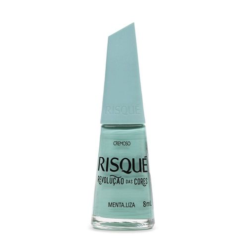 Esmalte Risqué Revolução das Cores Menta.Liza Cremoso 8ml