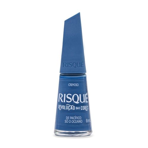 Esmalte Risqué Revolução das Cores De Pacífico só o Oceano Cremoso 8ml