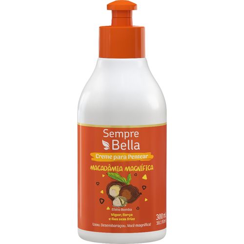 Creme para Pentear Sempre Bella Macadâmia Magnífica 300ml