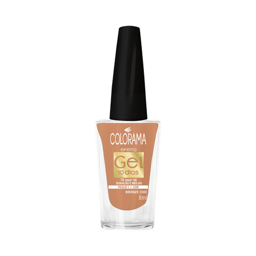 Esmalte Colorama Efeito Gel 10 dias Chic Bronze 8ml
