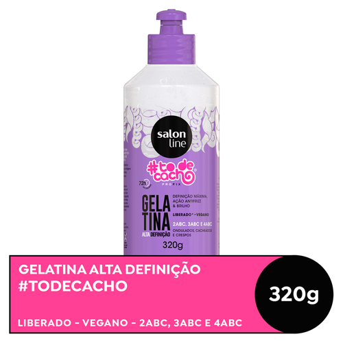 Gelatina Alta Definição Salon Line #todecacho Profix 320g