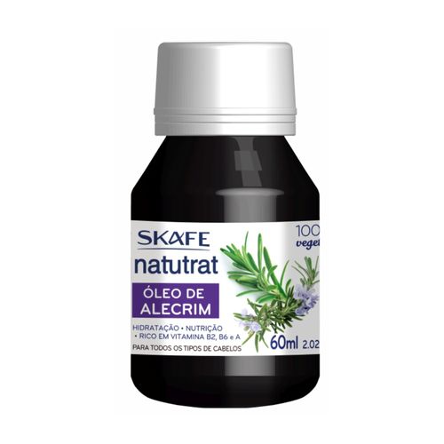 Óleo Capilar Skafe Natutrat SOS Óleo de Alecrim 60ml