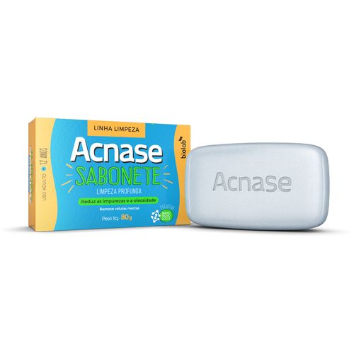 Sabonete Acnase limpeza profunda clean 80g