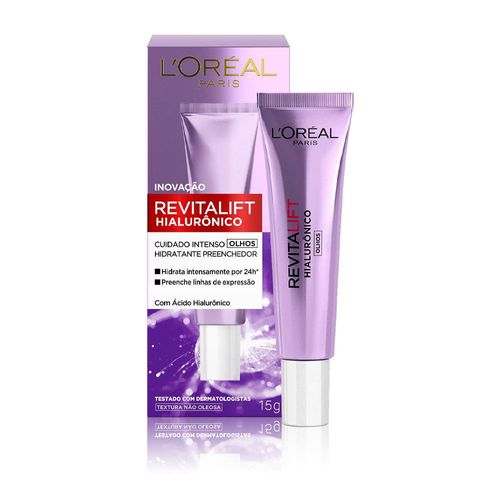 Creme para Olhos L'oréal Revitalift Hialurônico 15g