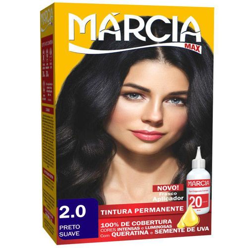 Tintura Líquida Márcia Max Preto Suave 2.0