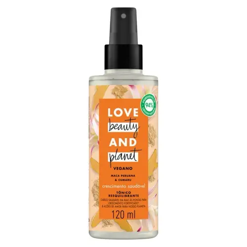 Tônico Capilar Beauty & Planet Crescimento Saudável 120ml