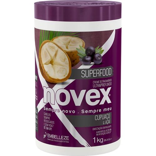 Creme de Tratamento Novex Superfood Cupuaçu & Açai 1kg