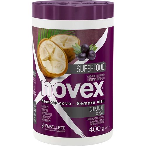Creme Tratamento Novex Superfood Cupuaçu & Açai 400g