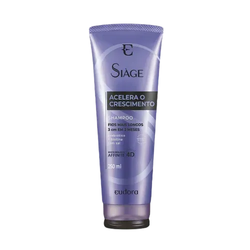 Shampoo Siage Acelera o Crescimento 250ml