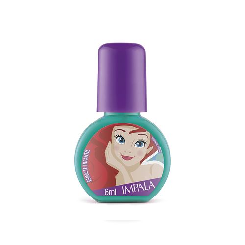Esmalte Infantil Impala Princesas Disney Sua Voz tem Poder 6ml