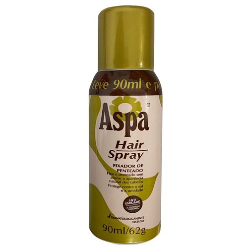 Spray Fixador Penteado Aspa Hair 90ml