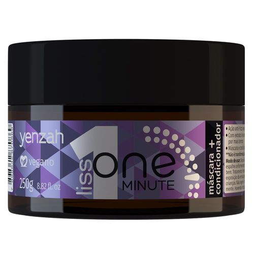 Máscara + Condicionador Yenzah One Minute Liss 250g