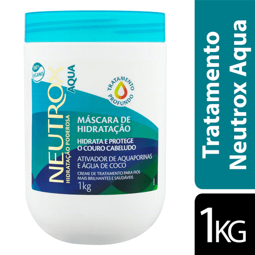 Creme de Tratamento Neutrox Aqua Vegano 1k