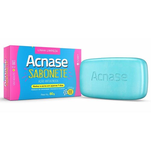 Sabonete Acnase antiacneico clean 80g