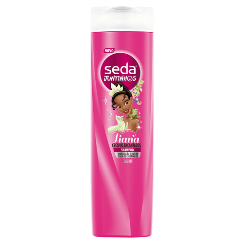 Shampoo Seda Juntinhos Tiana Crespos Encantado 300ml
