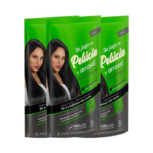 Henê Gel Pelúcia Pouch Forte 180g Leve 3 Pague 2 Unidades