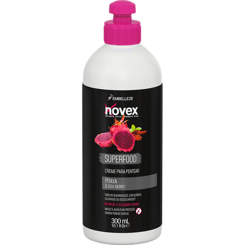 Creme para Pentear Novex Superfood Pitaya e Gojiberry 300ML
